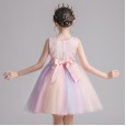 Girls dress princess dress children's dress performance clothes new summer skirt