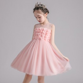 Children's dress, summer girl princess dress, big boy dress, gauze tutu, flower girl show