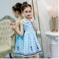 Summer new girl princess skirt vest dress new children's clothing suspender skirt