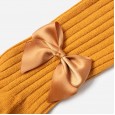 Spring and autumn new 1-7 years old knitted children's dance socks sweet beauty children bow tie pantyhose 1 pair