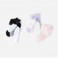 Summer new 3-8 year old girl princess thin section candy color cool thin transparent crystal children's socks 1 pair
