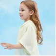 Summer new children's jacket jacquard air-conditioned clothing children's clothing girls hooded sunscreen clothing cardigan