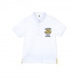 Little yellow duck summer middle-aged children's classic casual boys short-sleeved boys boys knitted lapel short T