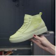 Spring and summer new fashion women's shoes microfiber wild thick bottom white shoes sports students casual shoes women