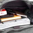 Men Canvas Large Capacity Outdoor Backpack Laptop Backpack - Black 