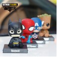 New Captain Batman Tree Hero Car Decoration Spring Shaking Head Doll Cartoon Creative Car Decoration Car Decoration