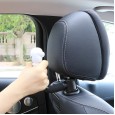 Hidden back storage hooks for seats in cars