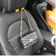 Hidden back storage hooks for seats in cars