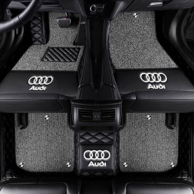 Car mats Audi Q5 A6L A4L Q3 Q7 A3 A8L Q2L A5 fully surrounded by mats