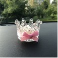 New car decoration creative cute car crown crystal seat type car interior decoration decoration supplies