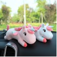 Car bamboo charcoal bag creative cute unicorn car car with purified air deodorant charcoal bag home car dual-use