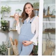 Pregnant women's overalls autumn and winter fashion new warmth during pregnancy loose pregnant women pants winter wear trousers