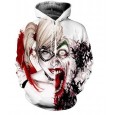 New hot sale new product 3D digital printing hooded baseball uniform couple sweater