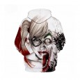 New hot sale new product 3D digital printing hooded baseball uniform couple sweater
