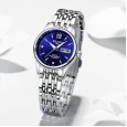 Watch female student steel belt trend simple fashion waterproof casual ladies watch personality quartz watch female watch