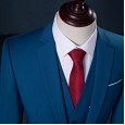 Summer slim suit professional dress groom groom groom wedding dress suit suit men three-piece suit
