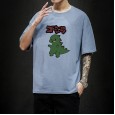 Youth summer printing casual short-sleeved T-shirt male youth fashion comfortable and cute