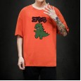 Youth summer printing casual short-sleeved T-shirt male youth fashion comfortable and cute