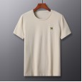 Summer casual fashion men's round neck T-shirt new short-sleeved shirt youth popular and comfortable