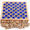 Montessori 1-100 digital continuous board children's puzzle early education Montessori mathematics teaching aids kindergarten toy 3 years old