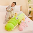Cartoon cute down cotton soft crocodile plush doll cartoon creative pillow girls children children plush toys